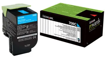 Toner LEXMARK CS310. 708C Cyan original