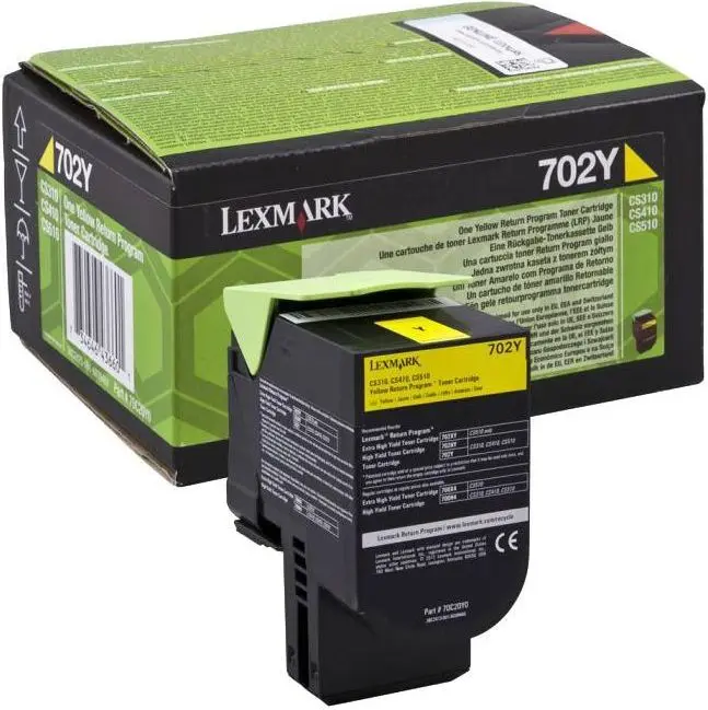 Toner LEXMARK CS310. 708Y Yellow original