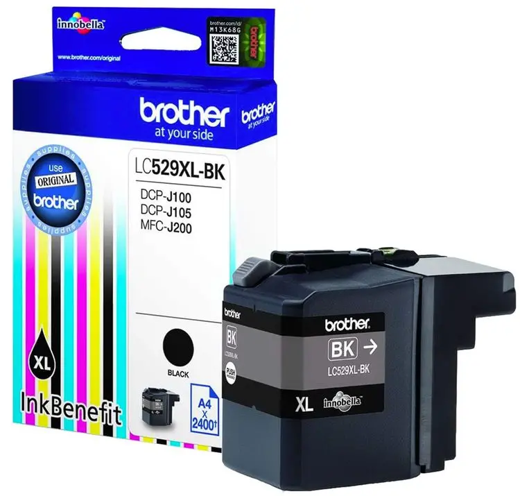 Tinta BROTHER LC-529XL Black original