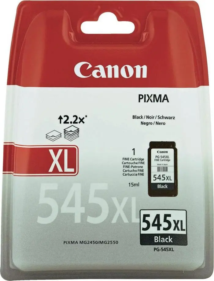 Tinta CANON PG-545XL Black original