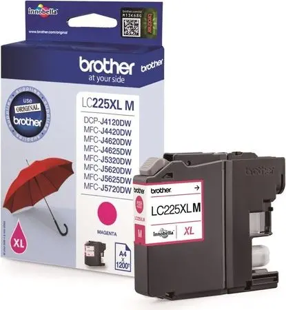 Tinta BROTHER LC-225XL Magenta original