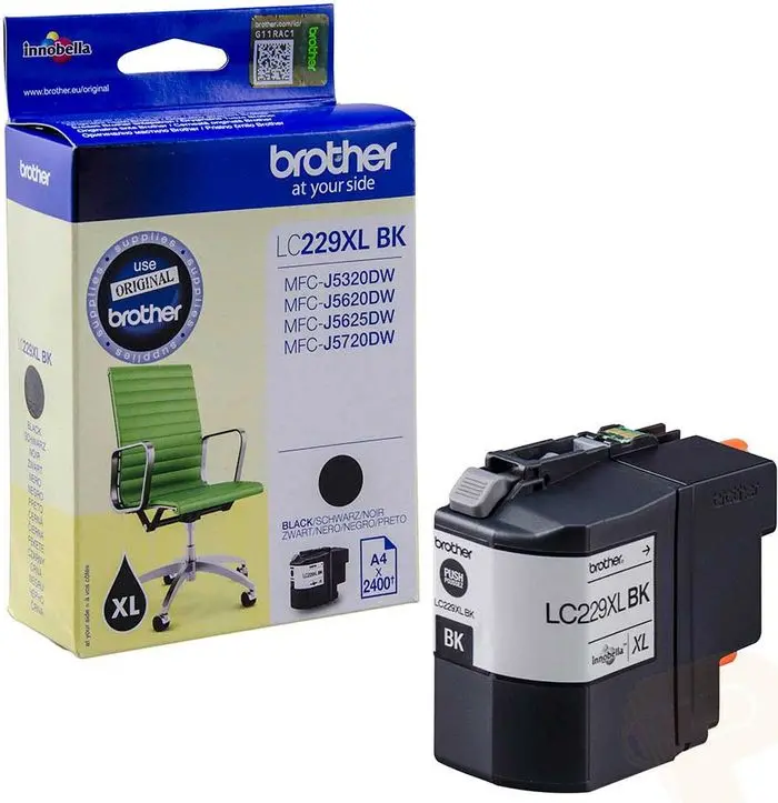 Tinta BROTHER LC-229XL Black original