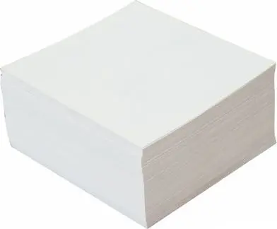 Papir za kocku 9.5x6.5x5cm bijeli