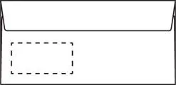 Kuverta ABT DP strip 110x230mm 100/1
