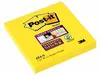 Blok samoljepljivi 76x76mm 90 listova Post-it 3M 654 ultra yellow Super Sticky