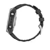 Smart watch GARMIN Fenix E 47mm Čelični s crnim silikonskim remenom - 010-03025-00