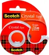 Selotejp uredski 19mm/7,5m 1/1 nevidljivi Scotch 3M Crystal na stalku