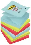 Blok samoljep. 76X76mm 6x90 "Z" listića Post-it R330-6SS Super Sticky Cosmic