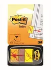 Zastavica 25,4x43,2mm 50 listova film poluprozirni Post-it 3M 680-31 sign žuta