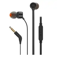 Slušalice+mikrofon JBL Tune 110 black Slušalice+mikrofon JBL Tune 110 black