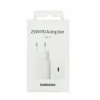 Adapter za napajanje SAMSUNG - kućni punjač 25W super brzi, Type-C, BLISTER, bijeli Adapter za napajanje SAMSUNG - kućni punjač 25W super brzi, Type-C, BLISTER, bijeli