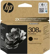 Tinta HP 7FP22UE Black No.308e original Tinta HP 7FP22UE Black No.308e original
