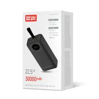 Power Bank 30000mAh COLORWAY EnergyPlus (USB QC3.0 + USB-C Power Delivery 22.5W) Black Power Bank 30000mAh COLORWAY EnergyPlus (USB QC3.0 + USB-C Power Delivery 22.5W) Black
