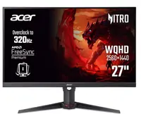 Monitor 27" ACER Nitro XV270UF3bmiiprx QHD IPS 320Hz 2xHDMI DP PIVOT Gaming Monitor 27" ACER Nitro XV270UF3bmiiprx QHD IPS 320Hz 2xHDMI DP PIVOT Gaming
