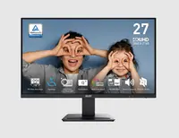 Monitor 27" MSI PRO MP273U IPS 4K UHD 3840x2160 300cd/m2 2xHDMI DP Zvučnici TILT Monitor 27" MSI PRO MP273U IPS 4K UHD 3840x2160 300cd/m2 2xHDMI DP Zvučnici TILT
